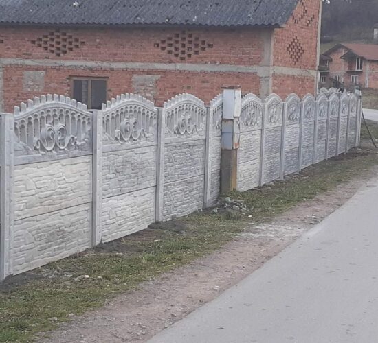 Betonske ograde Srbija - Aleksa Stil