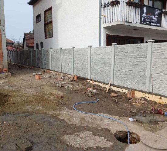 Betonske ograde Srbija - Aleksa Stil
