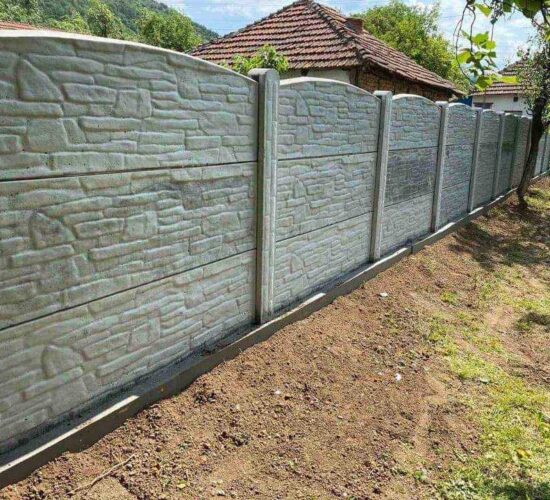 Betonske ograde Srbija - Aleksa Stil